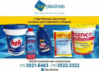 Empresa de Produto de Piscina Genco M'Boi Mirim - Produto para Tratamento Piscina Hth