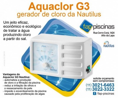 Empresa de Tratamento com Gerador de Cloro Jaçanã - Tratamento de água de Piscina com Gerador de Cloro