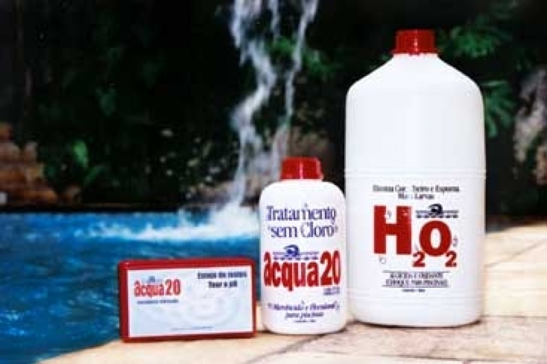 Produto para água de Piscina Saúde - Produto para Limpeza de Piscina